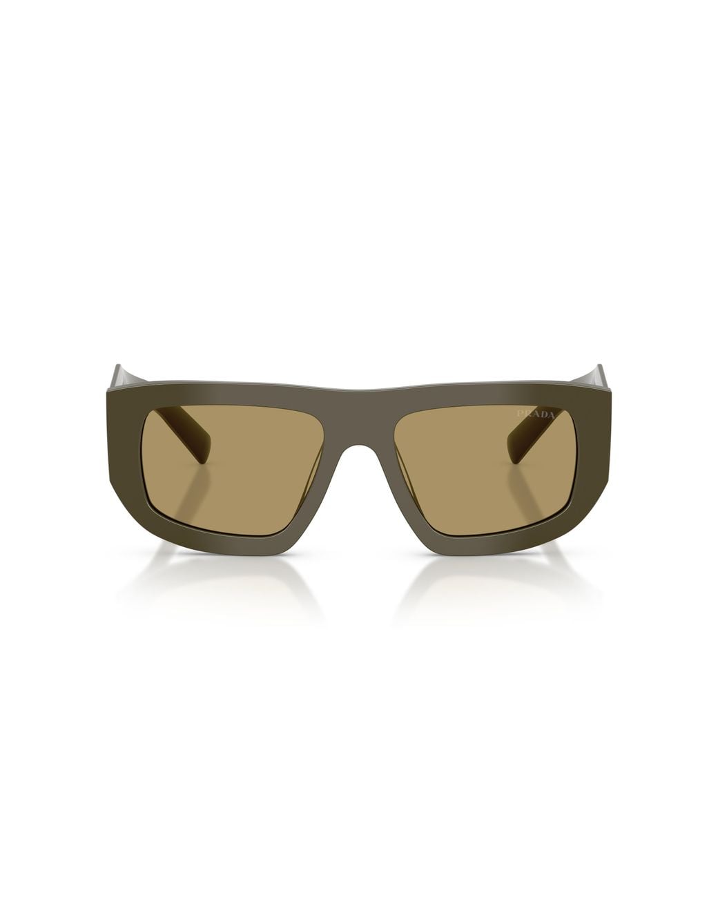 Prada Black Pr D04Su 26J70G Sunglasses Acetate Geometric Normal