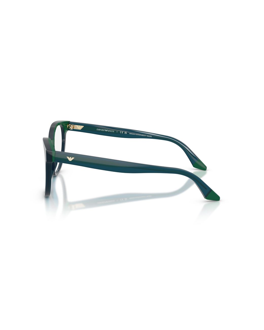Emporio Armani Black Ea3274 6313 Optical Frames Acetate Round Normal
