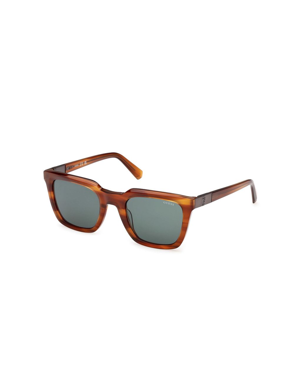 Guess Black Gu00279 47N Sunglasses Acetate Squared Normal for men
