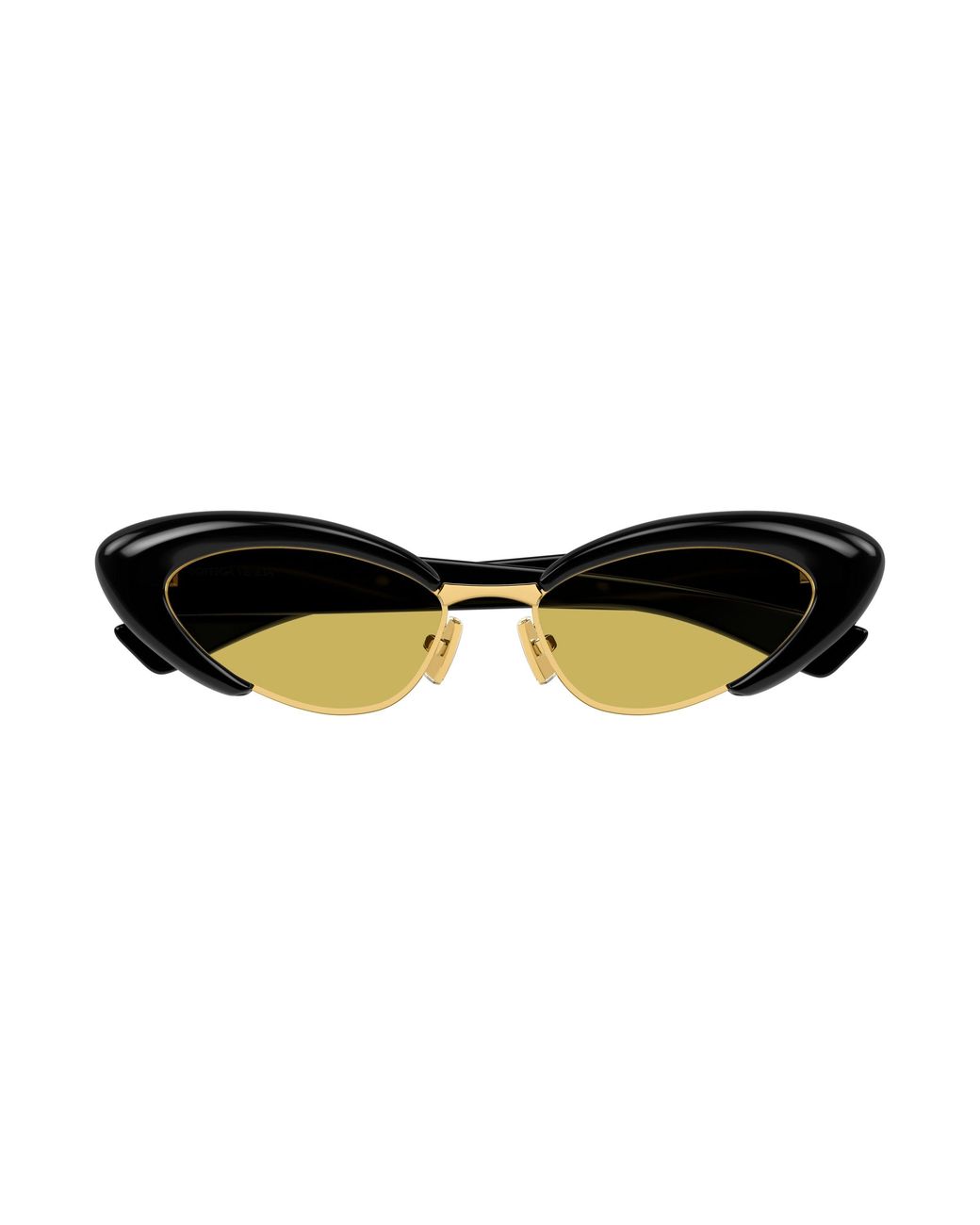 Bottega Veneta Black Bv1387S 001 Sunglasses Acetate Cat Eye