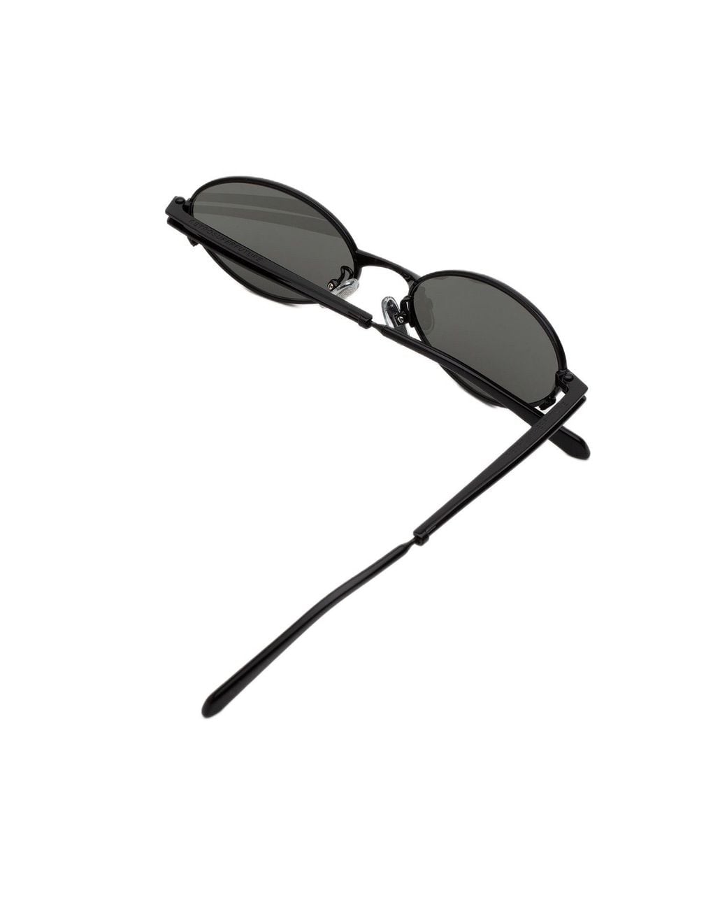 Retrosuperfuture Black 2Bn Luno Sunglasses Metal Geometric Normal