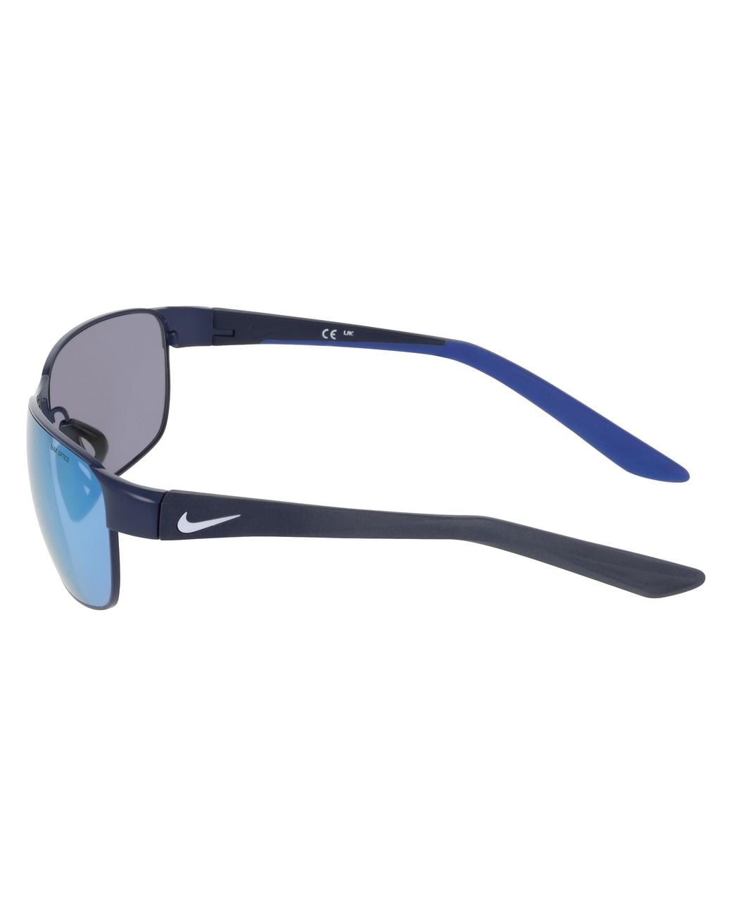 Nike Black Rabid Valor Iz5853X 410 Sunglasses Metal Squared Normal for men