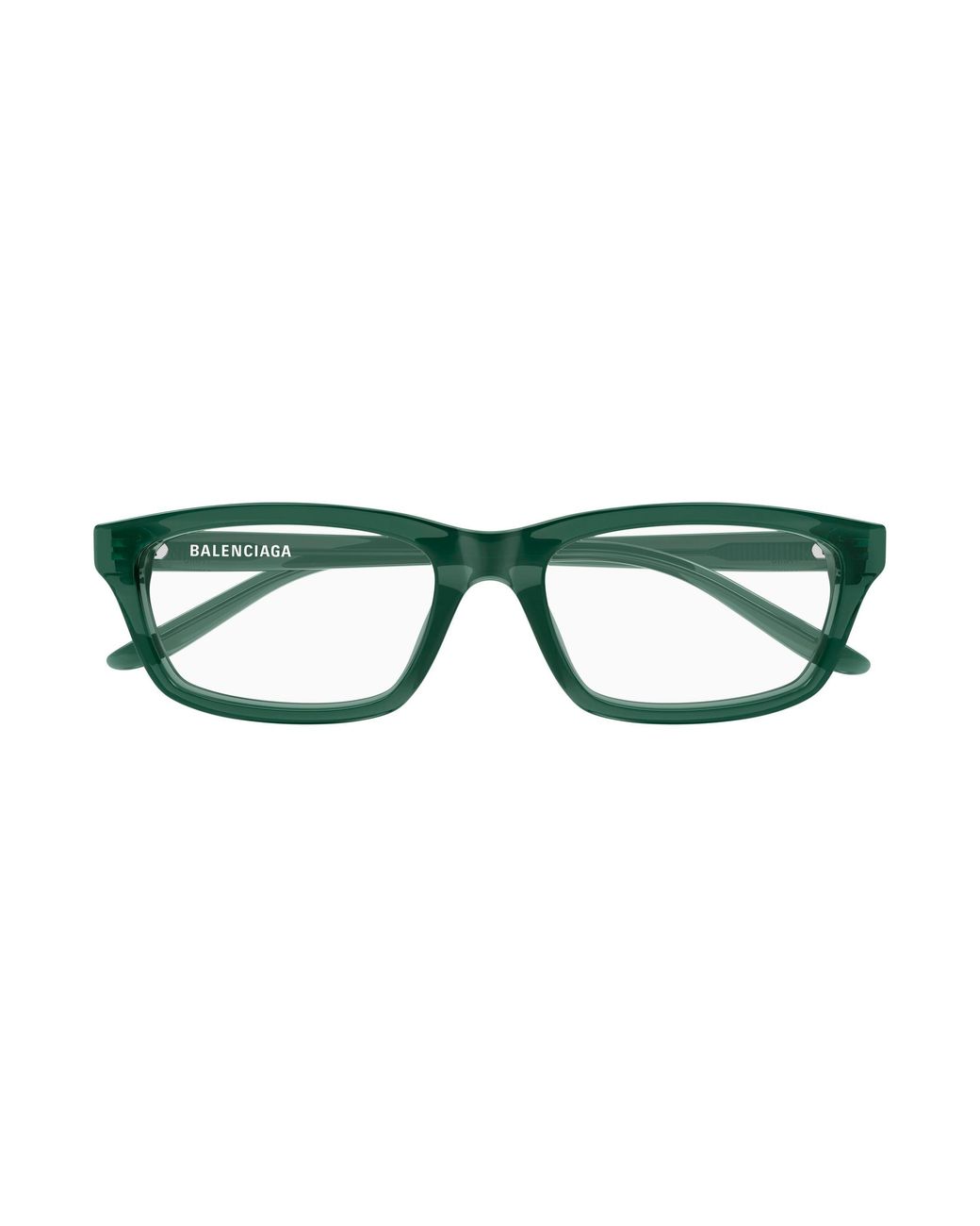 Balenciaga Black Bb0439O 007 Optical Frames Acetate Transparent Squared for men