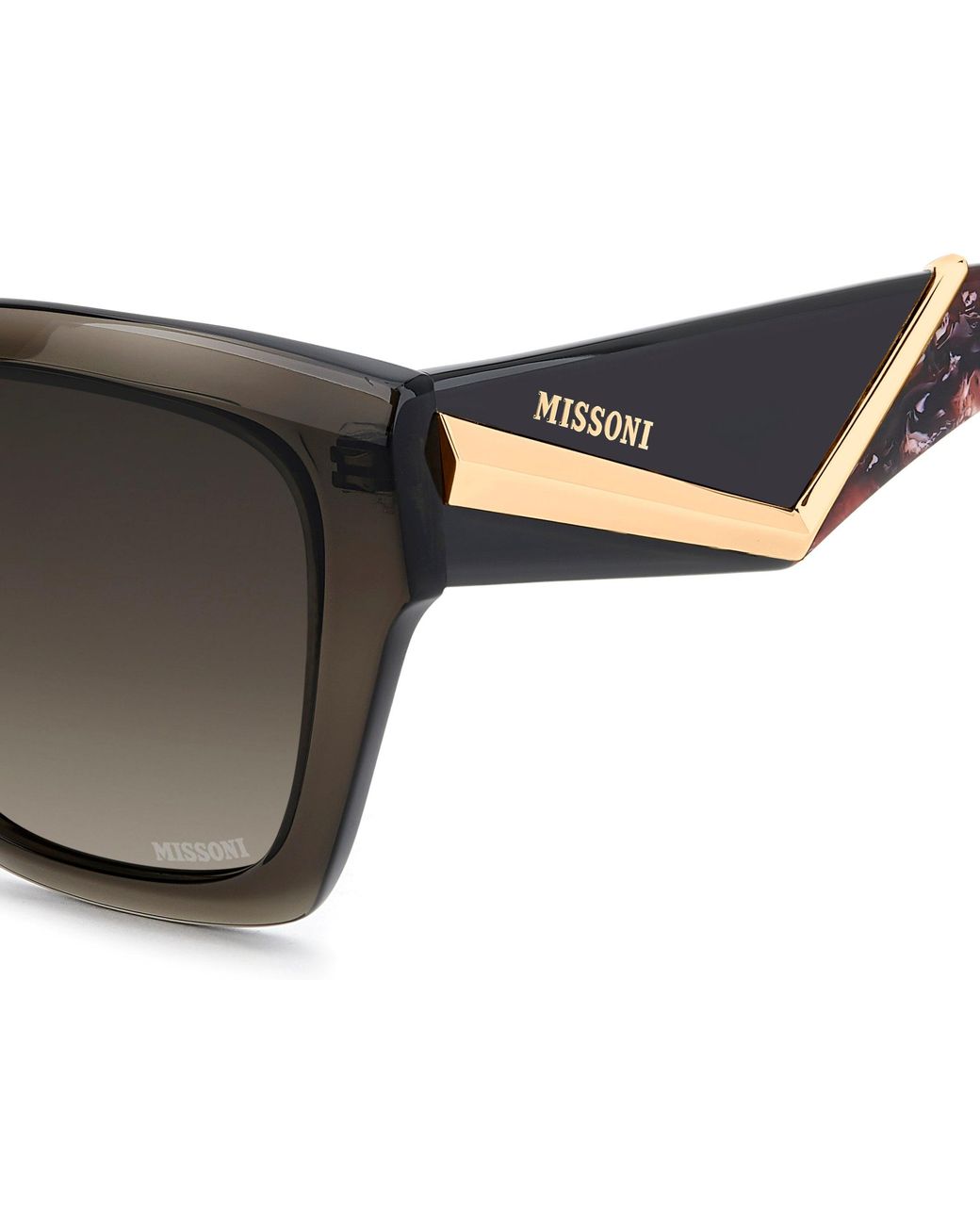 Missoni Black Mis 0267/S Kb7/Ha Sunglasses Acetate Squared Normal Nuanced