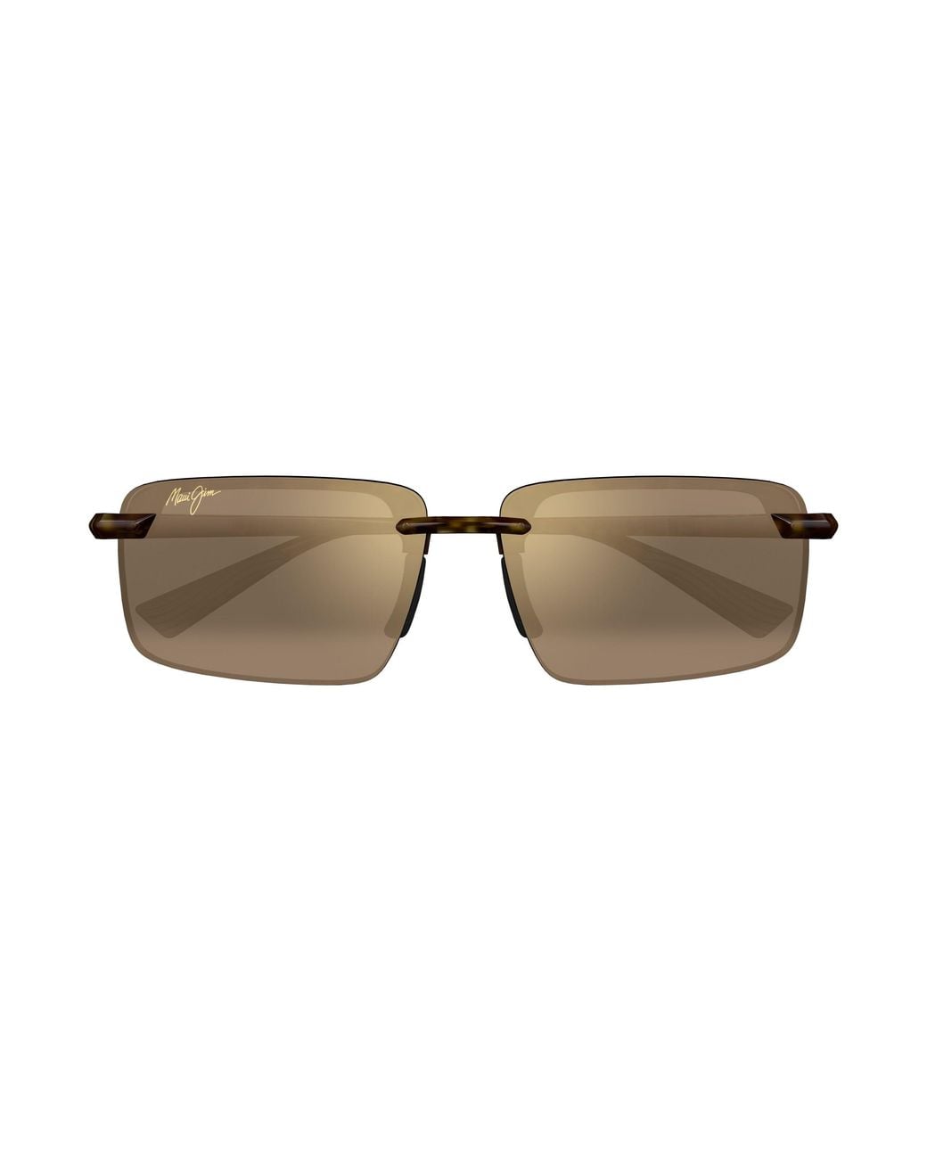 Maui Jim Black Mj0626S 005 Occhiali Da Sole Iniettato Bronzo Squadrata