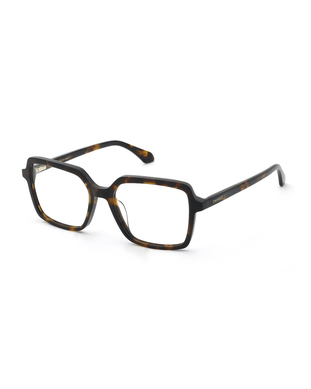 Twinset Black Vtw131 04Bl Optical Frames Acetate Squared