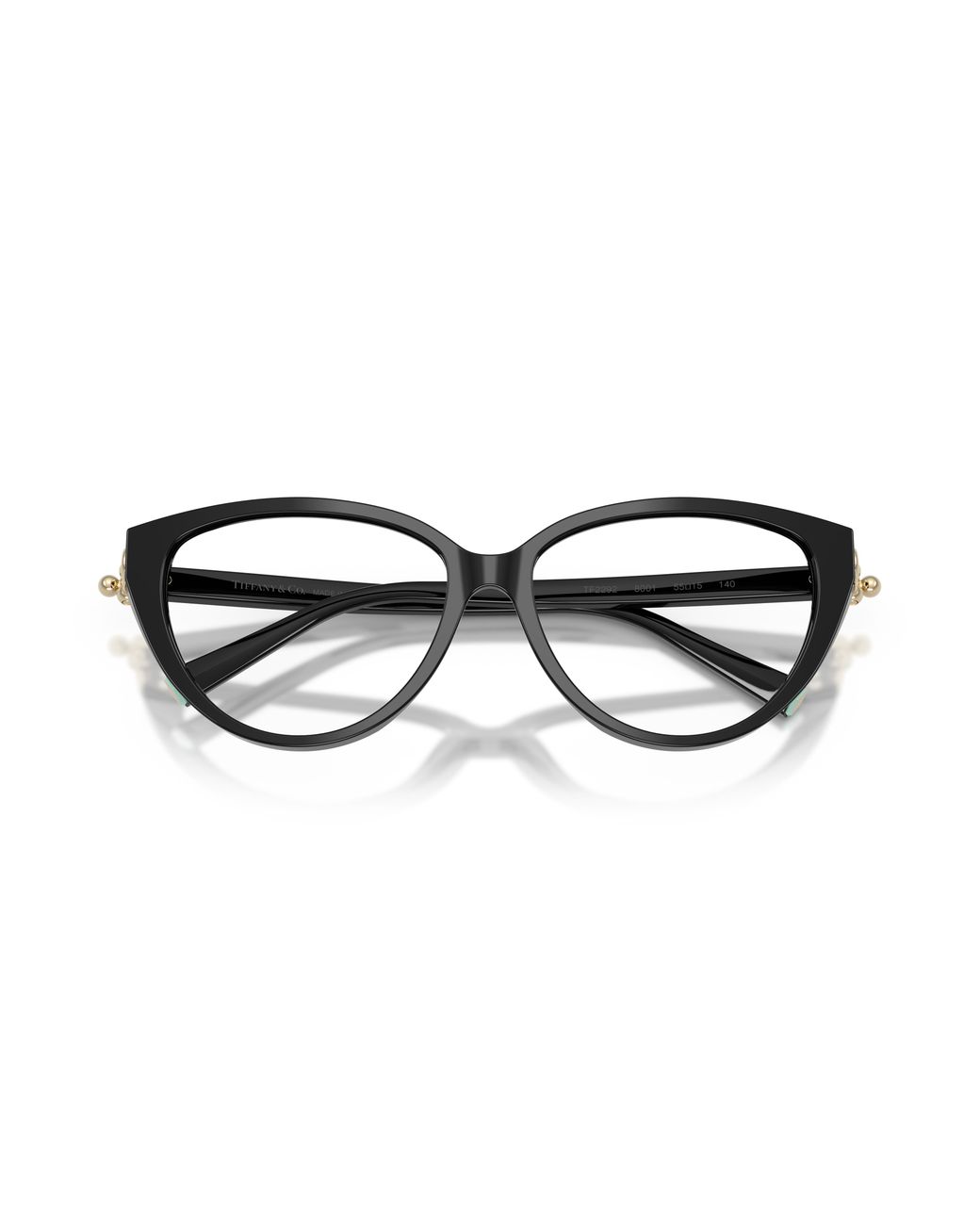 Tiffany & Co Black Tf2292 8001 Optical Frames Acetate Transparent Cat Eye Normal