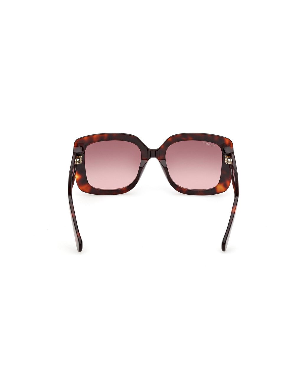 MAX&Co. Black Mo0153 52F Sunglasses Acetate Squared Normal