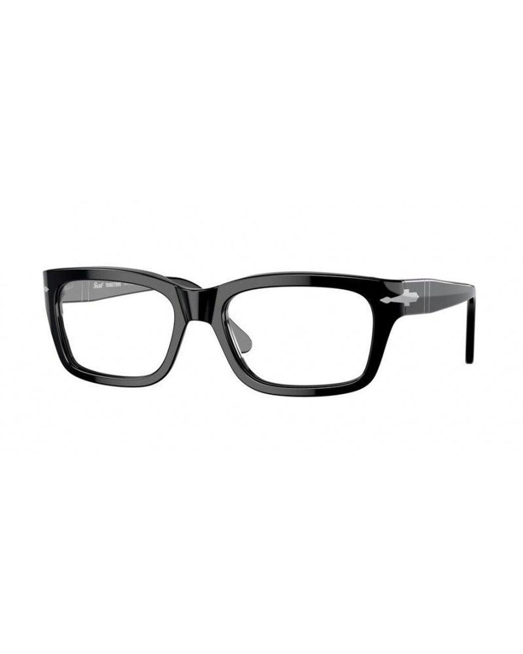 Persol Black Po3301S 95/Gg Sunglasses Plastic Pillow for men