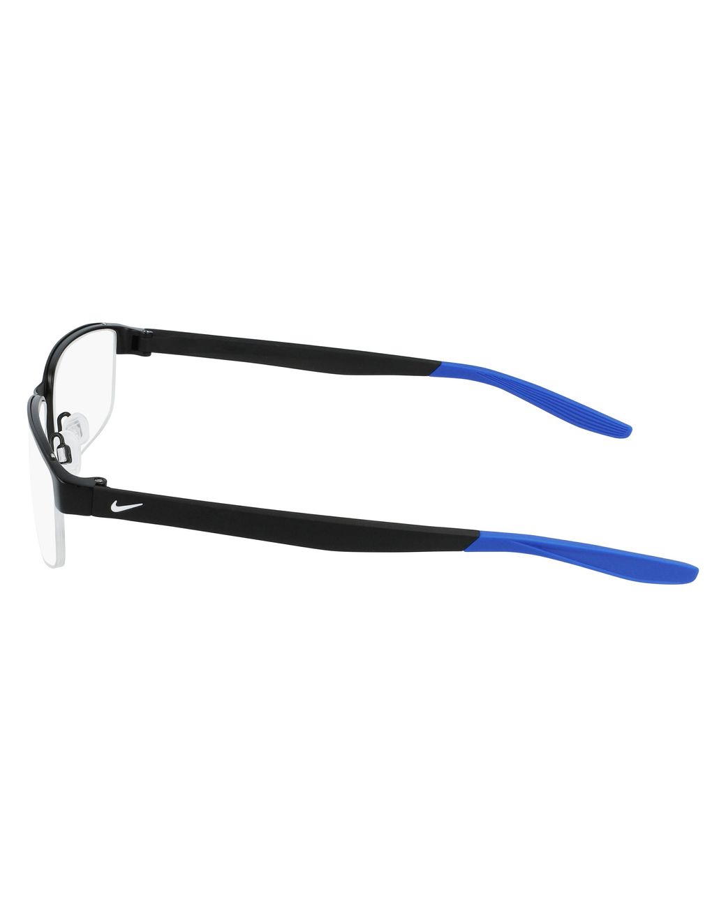 Nike Black 008 Optical Frames Metal Squared Photochromatic for men