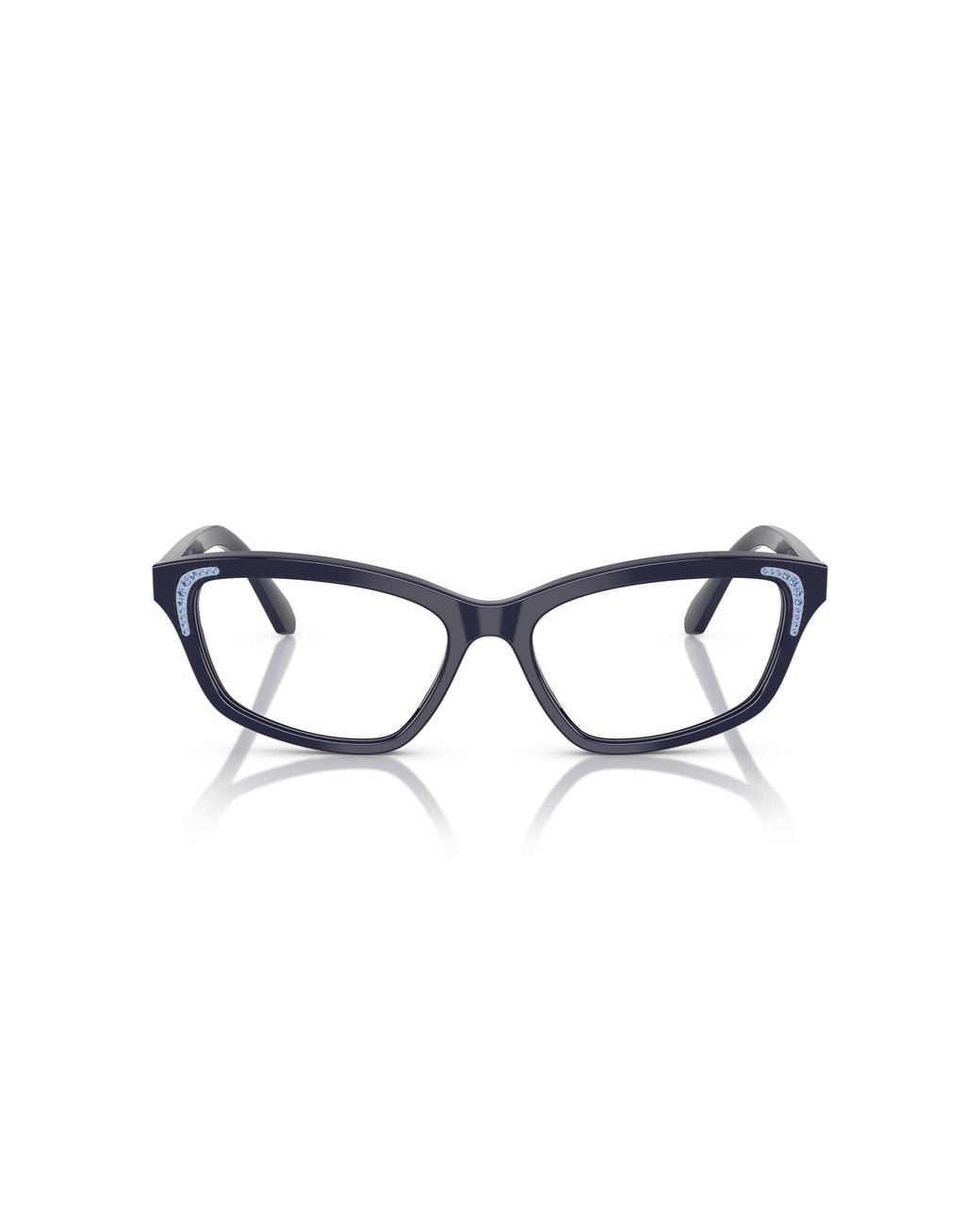 Swarovski Black Sk2034 1004 Optical Frames Acetate Geometric Normal