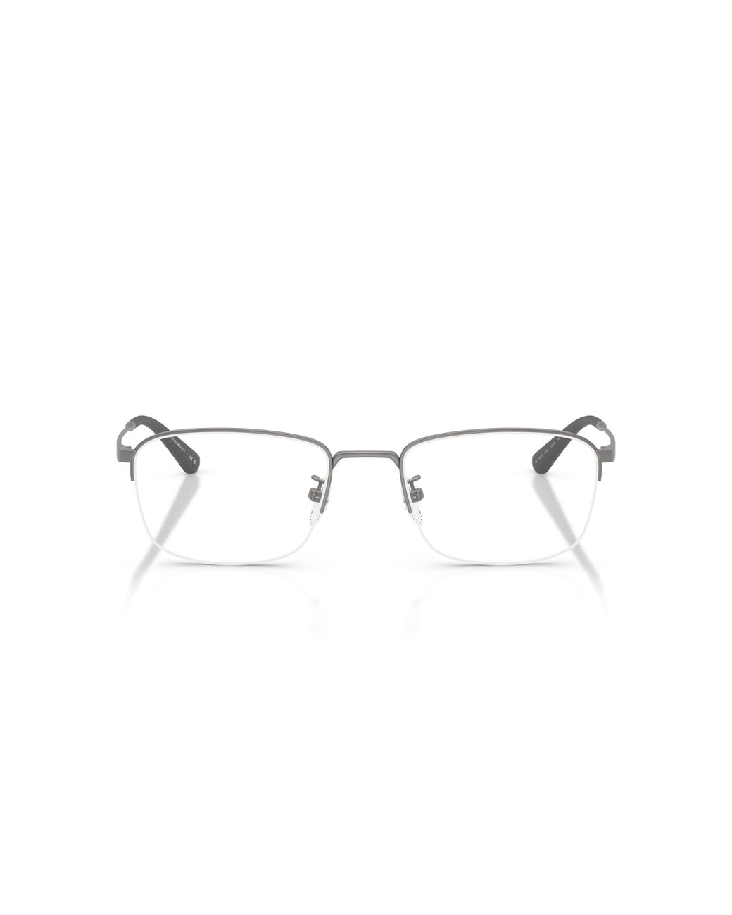 Emporio Armani Black Ea1194Td 3003 Optical Frames Titanium Transparent Pillow Normal for men