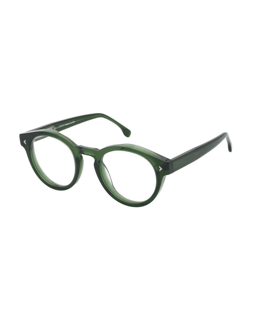 Lozza Black Vl4337 Polignano 2 0G61 Optical Frames Acetate Pantos for men
