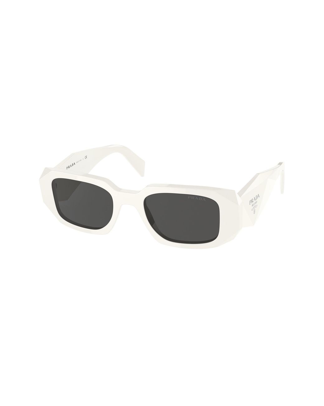 Prada Black Pr 17Wsf 1425S0 Sunglasses Acetate Squared Normal