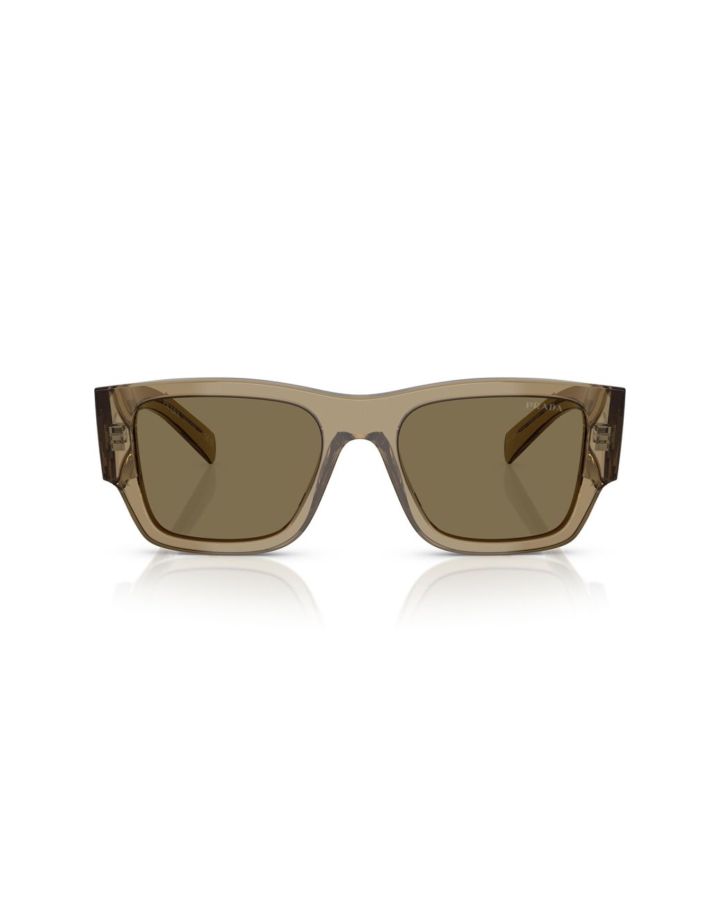 Prada Black Pr 10Zs 22H90F Sunglasses Acetate Pillow Normal for men