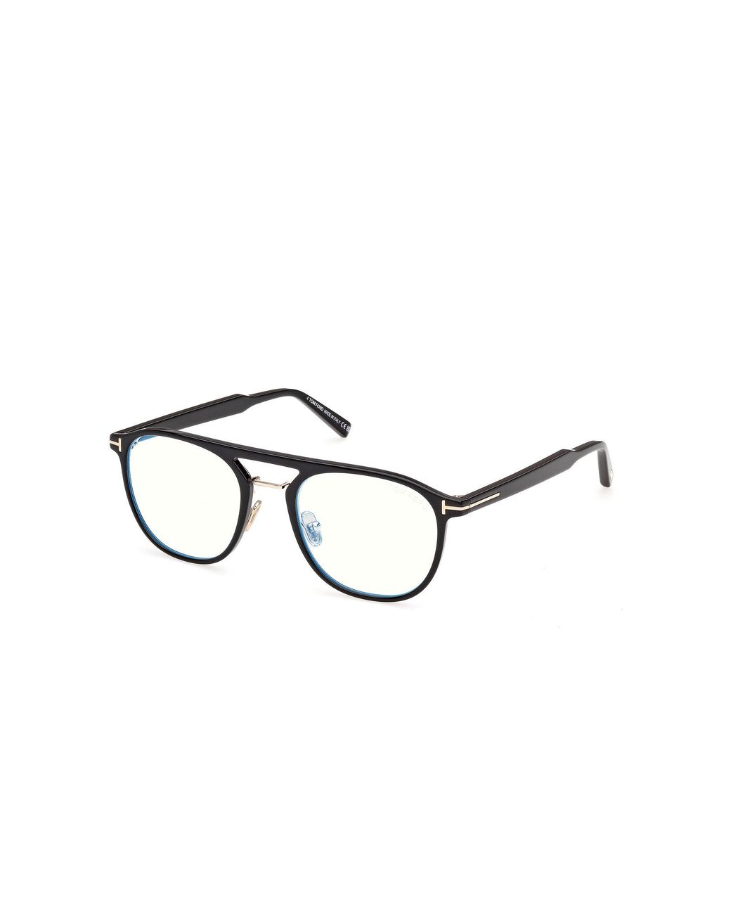 Tom Ford Black Ft5982-B 98 Optical Frames Injected Pilot Normal for men