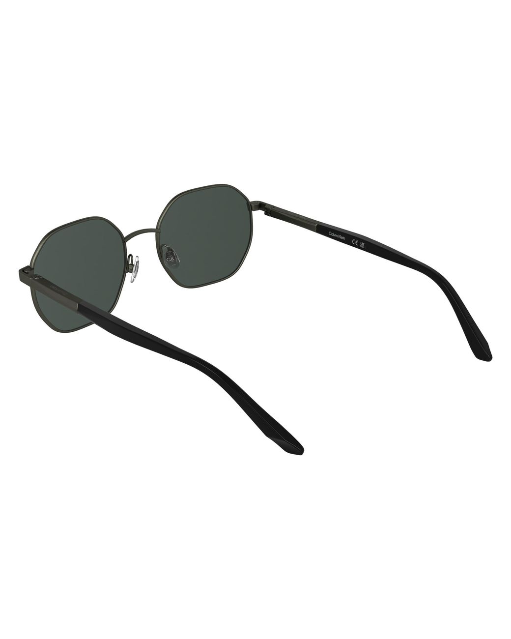 Calvin Klein Black Ck25110S 072 Sunglasses Metal Squared Normal