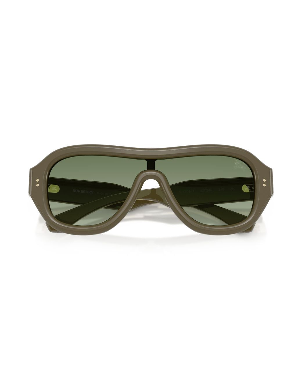 Burberry Green Be4509U 42728E Sunglasses Acetate Pilot Normal Nuanced