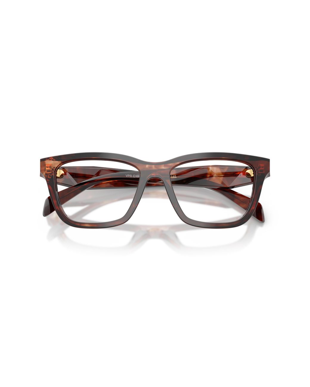 Prada Black Pr C10V 14P1O1 Optical Frames Acetate Butterfly Normal