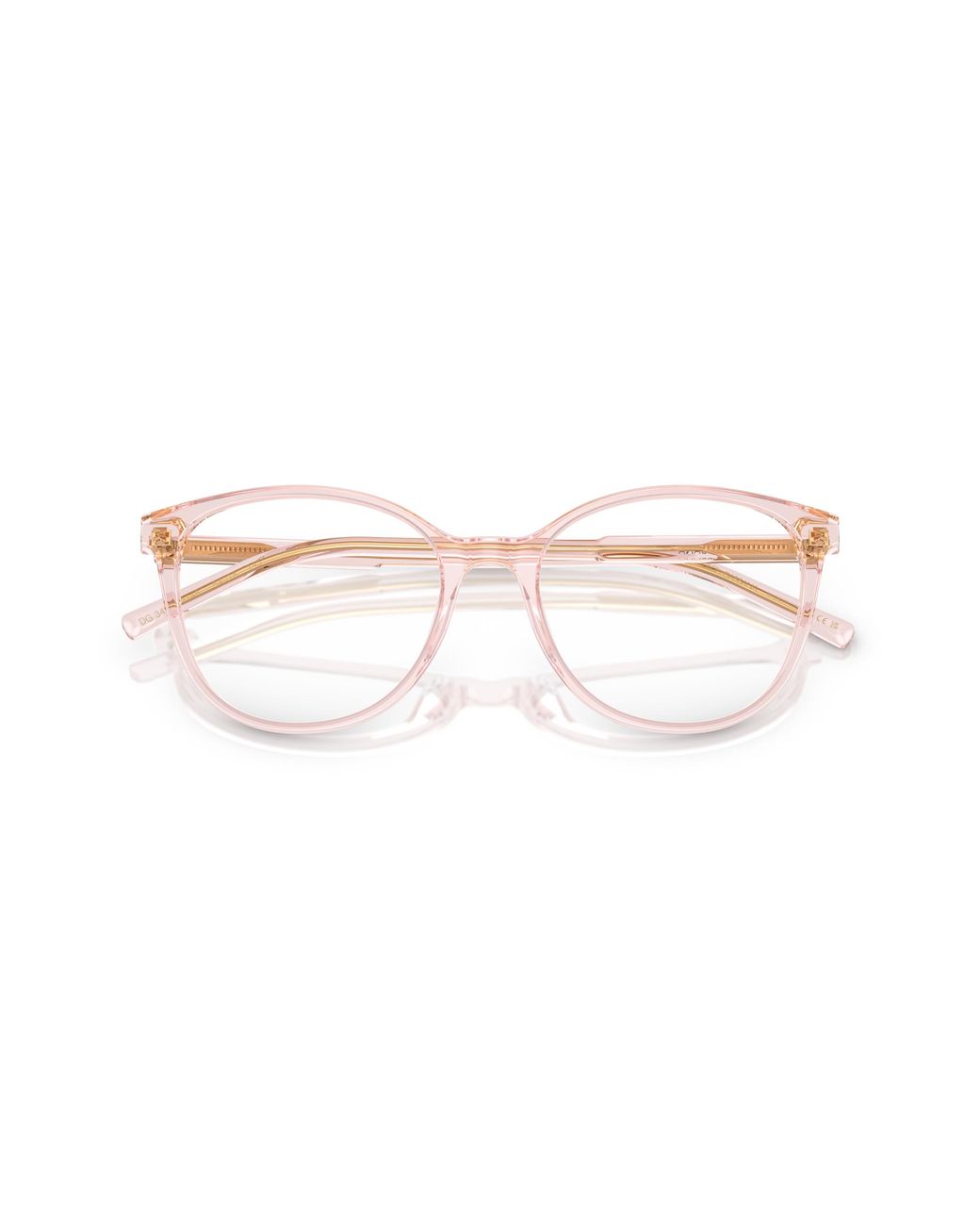 Dolce & Gabbana Black Dg3425 3148 Optical Frames Acetate Butterfly Normal