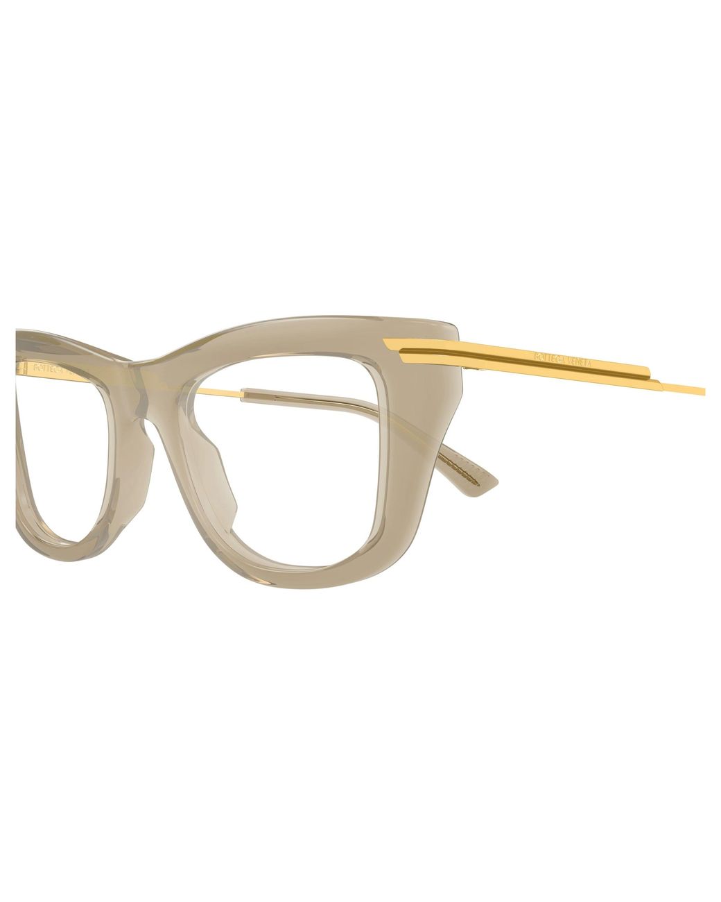 Bottega Veneta Black Bv1370O 003 Optical Frames Acetate Transparent Squared