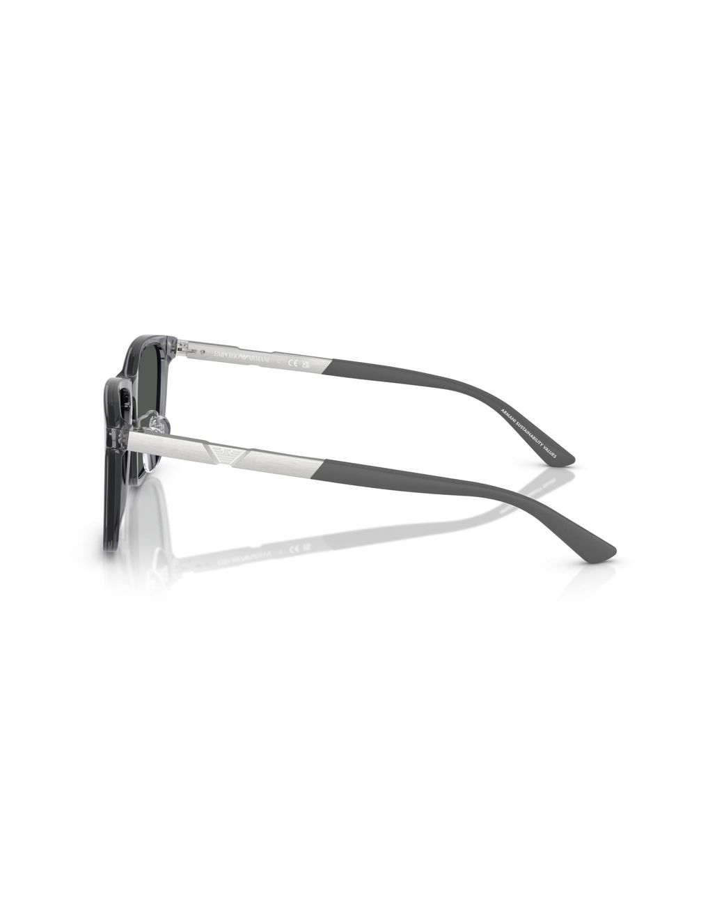 Emporio Armani Black Ea4241D 620687 Sunglasses Acetate Squared Normal for men