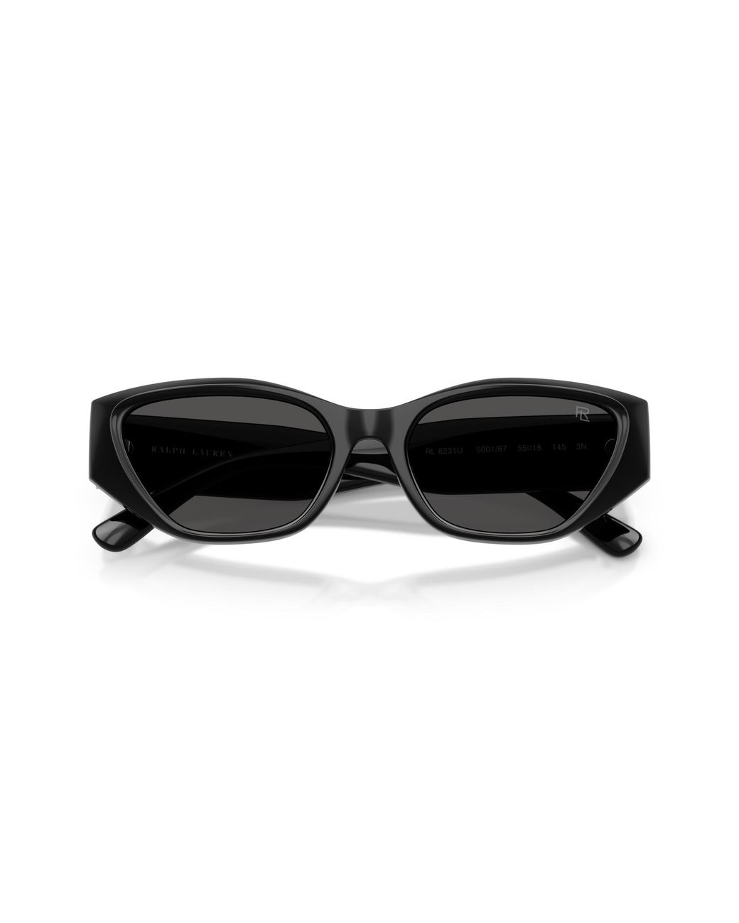 Ralph Lauren Black Rl8231U 500187 Sunglasses Injected Squared Normal