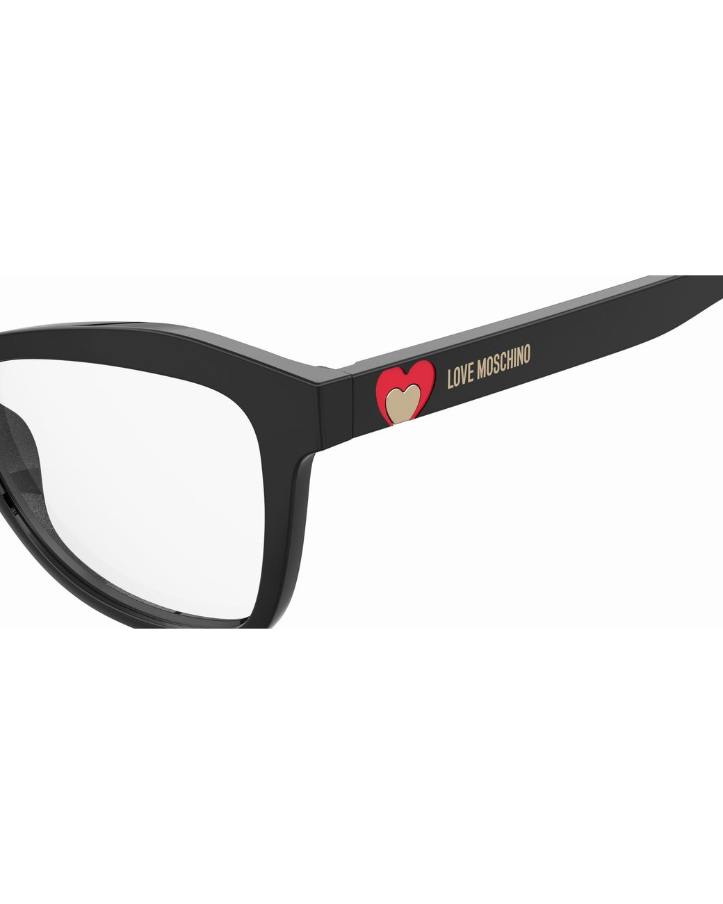 Moschino Black Mol604 807 Optical Frames Plastic Cat Eye