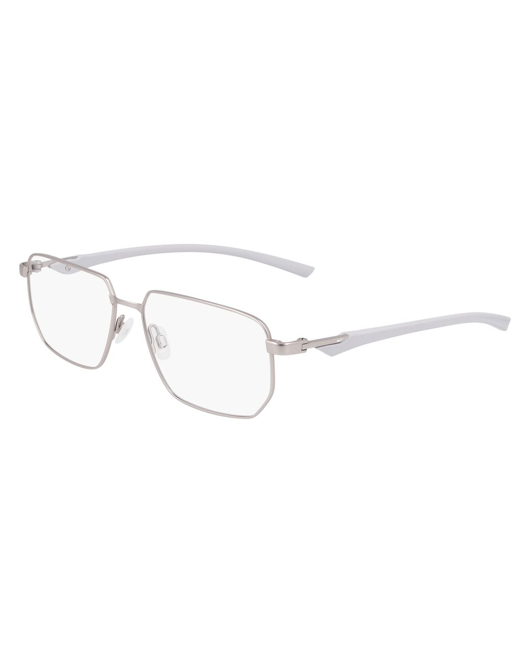 Nike Black 4317 045 Optical Frames Metal Squared Normal for men
