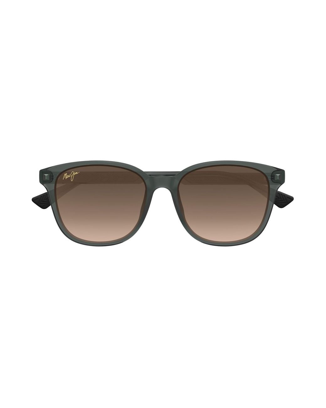 Maui Jim Black Mj0647Sa 004 Occhiali Da Sole Bio-Iniettato Bronzo Rotonda