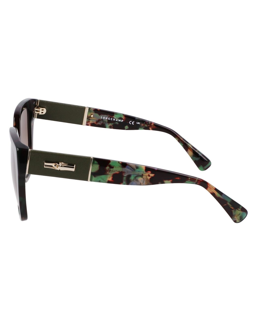 Longchamp Black Lo754Sl 309 Sunglasses Acetate Butterfly Normal Normal