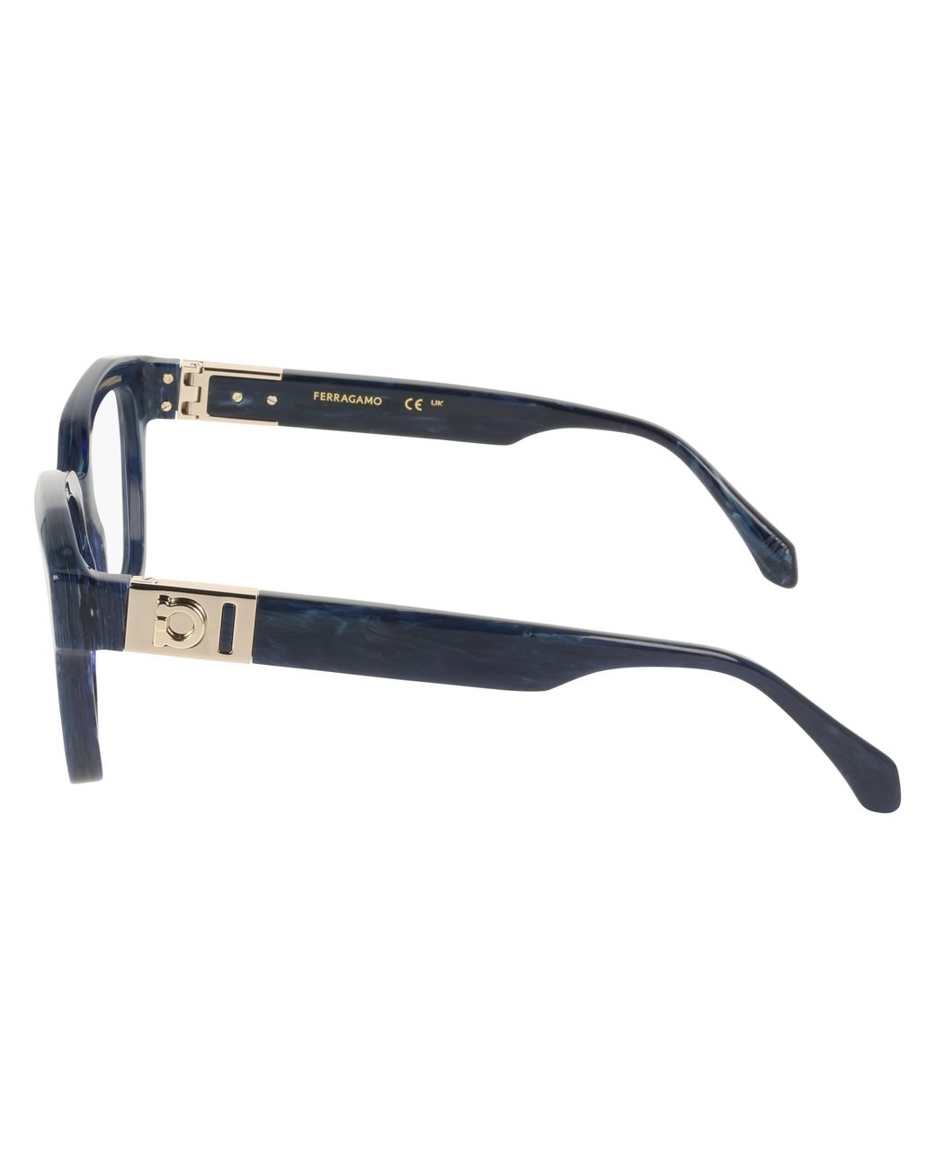 Ferragamo Black Sf3040 001 Optical Frames Acetate Squared Normal