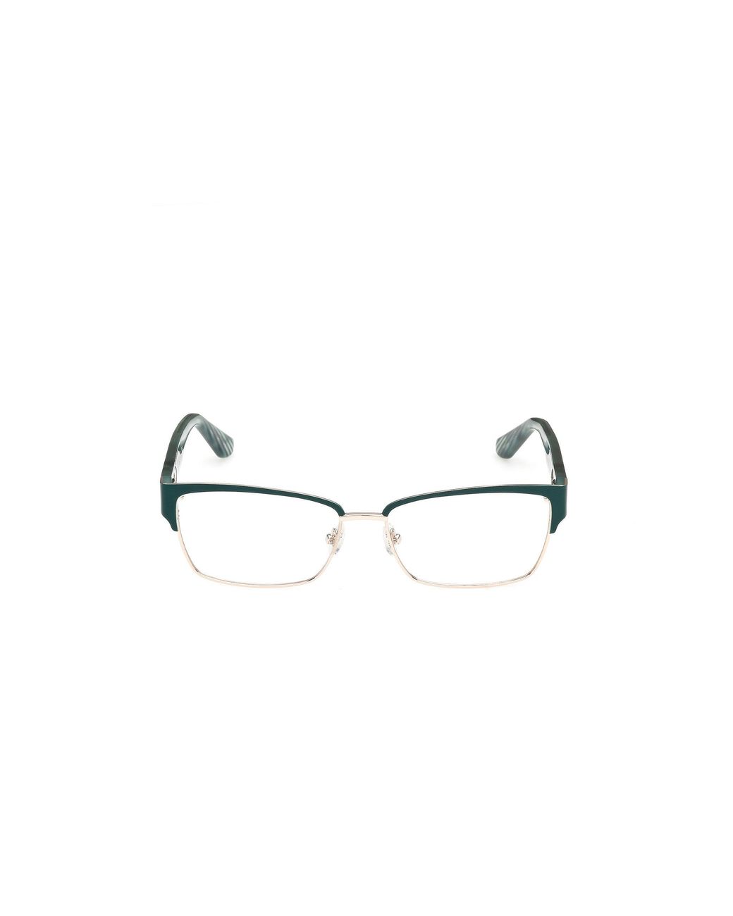 Guess Black Gu50383 97 Optical Frames Metal Squared Normal