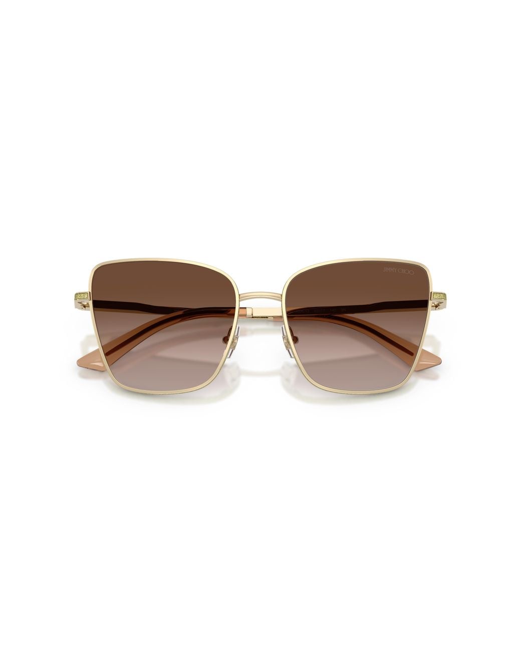 Jimmy Choo Black Jc4023J 300613 Sunglasses Metal Squared Normal Shaded
