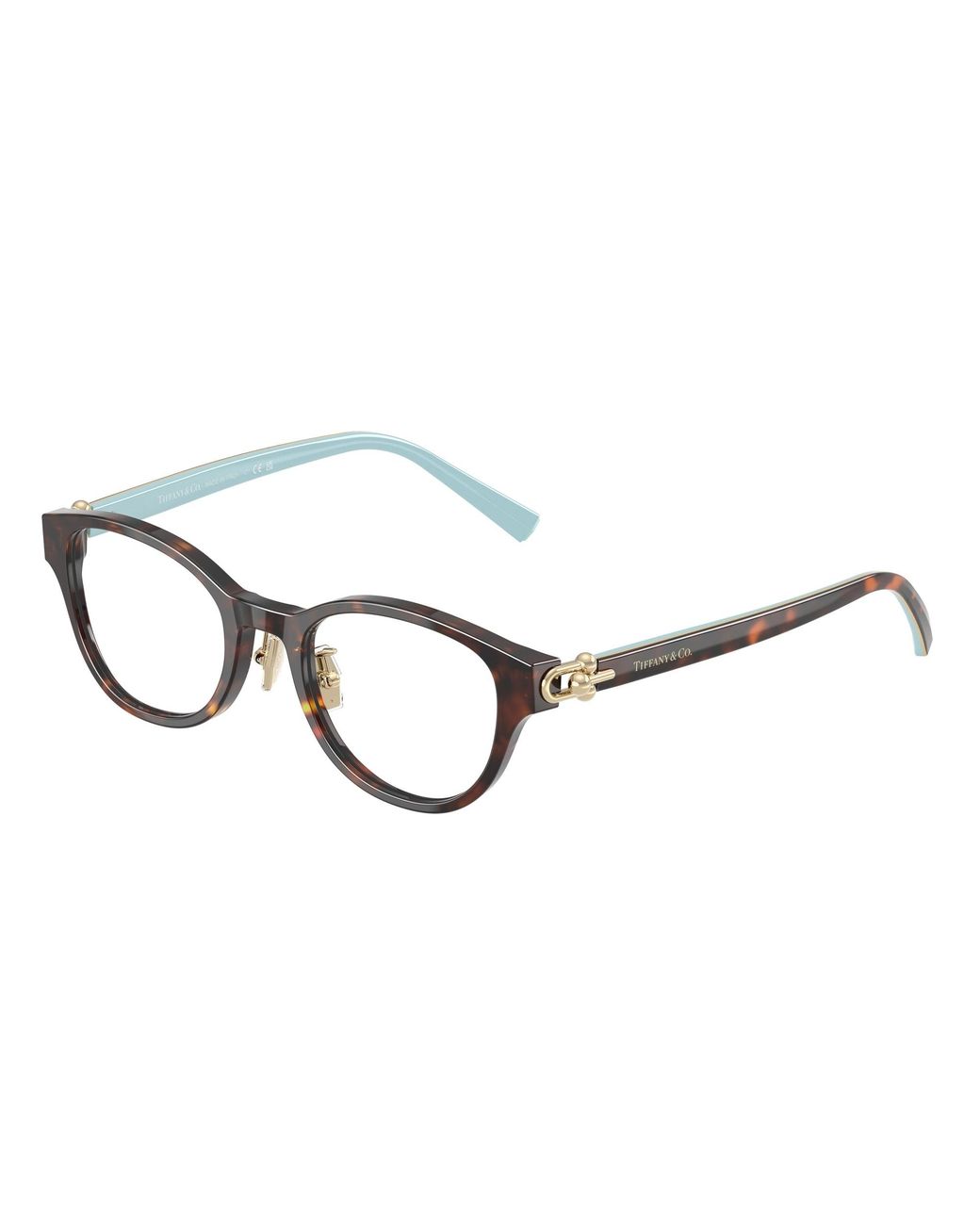 Tiffany & Co Black Tf2273D 8015 Optical Frames Acetate Round Normal