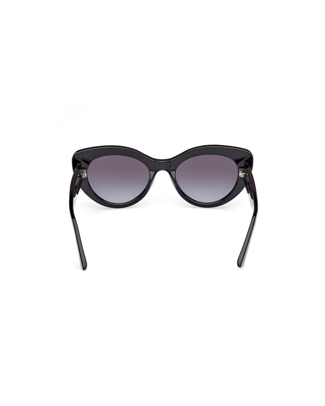 Guess Black Gu00163 01B Sunglasses Injected Smoke Cat Eye Normal