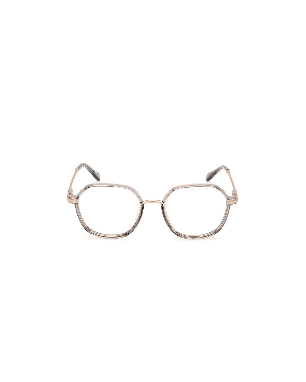 Guess Black Gu50098 20 Optical Frames Injected Round Normal for men