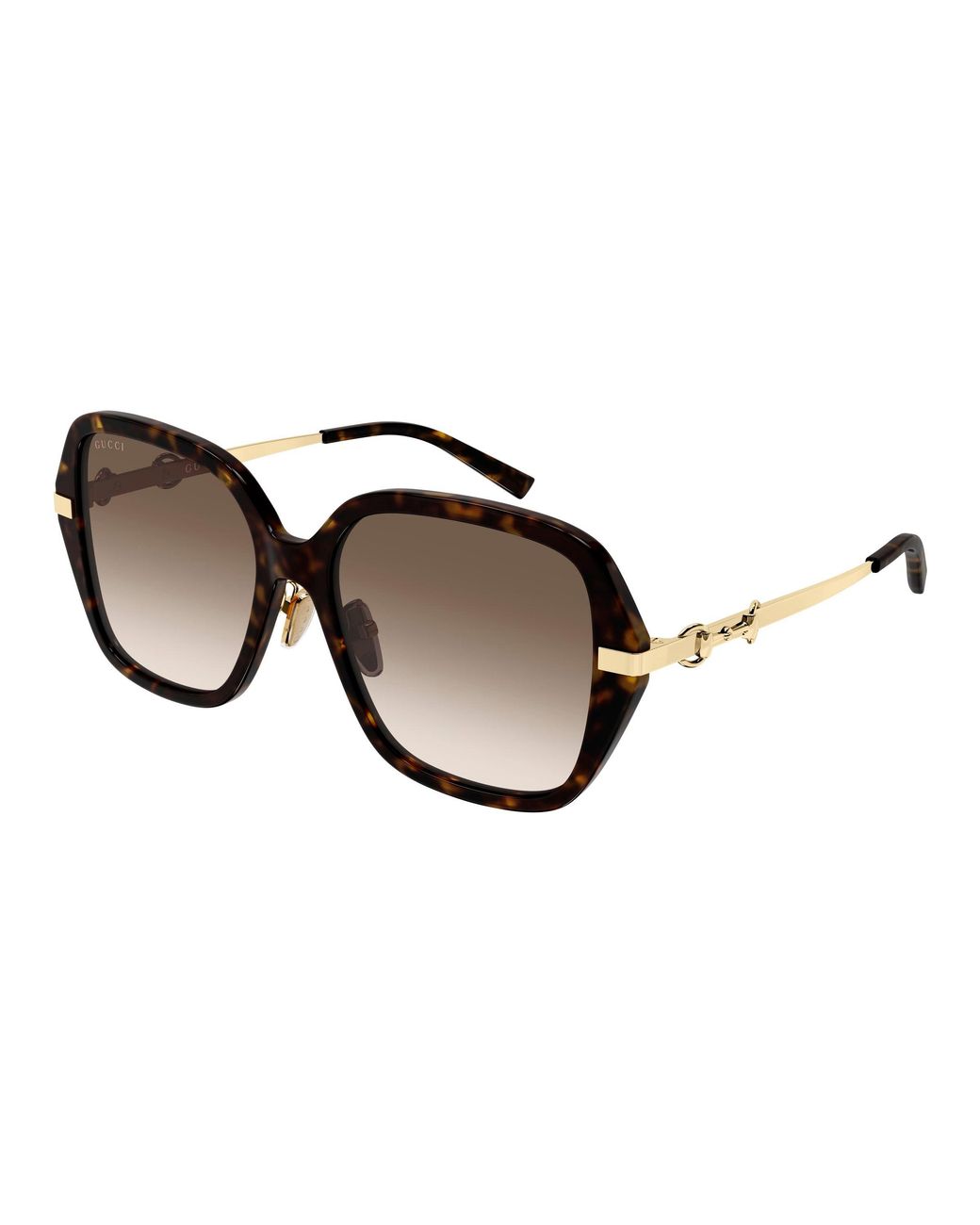 Gucci Black Gg2055Sa 002 Sunglasses Acetate Squared