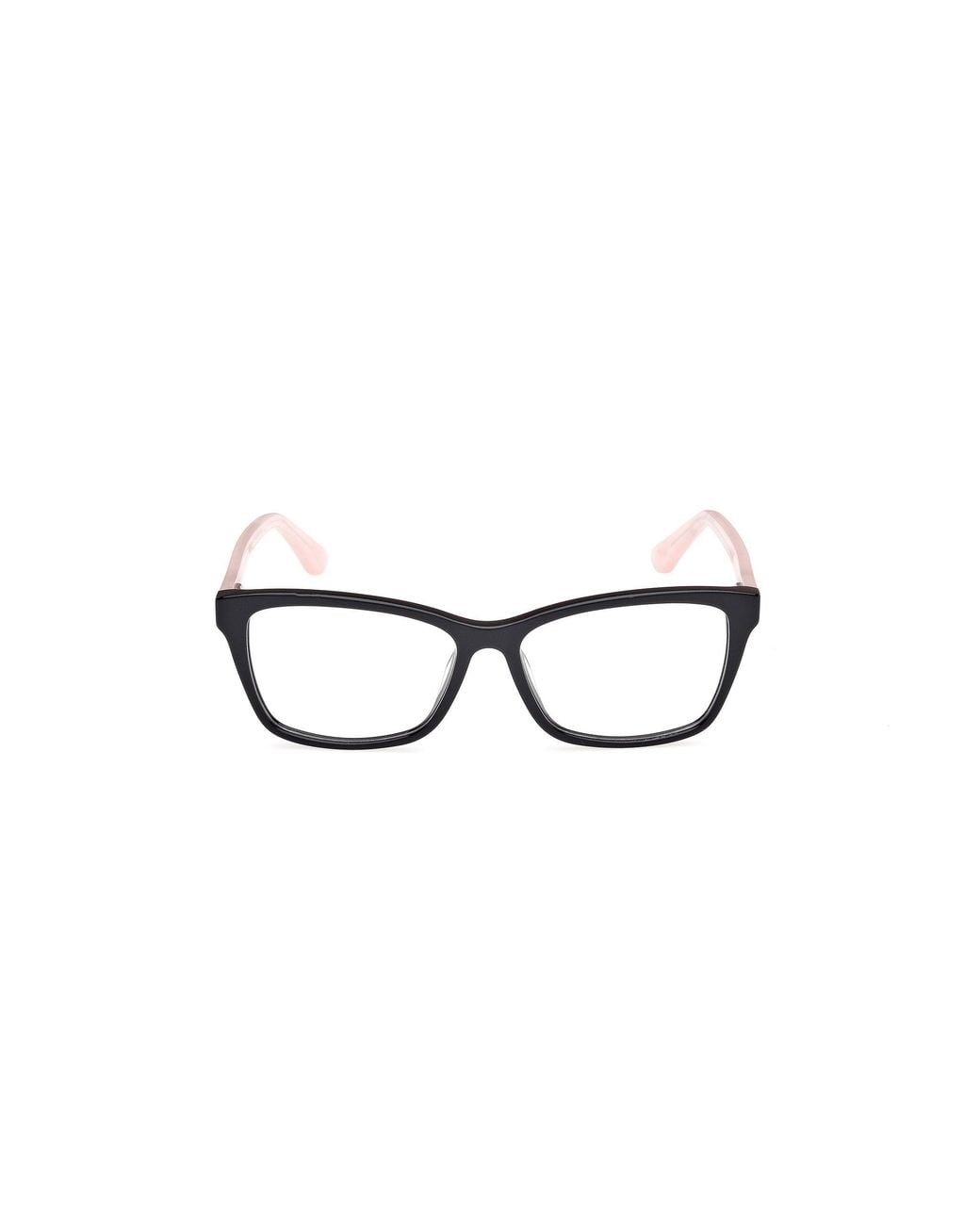 Guess Black Gu50185 001 Optical Frames Acetate Squared Normal