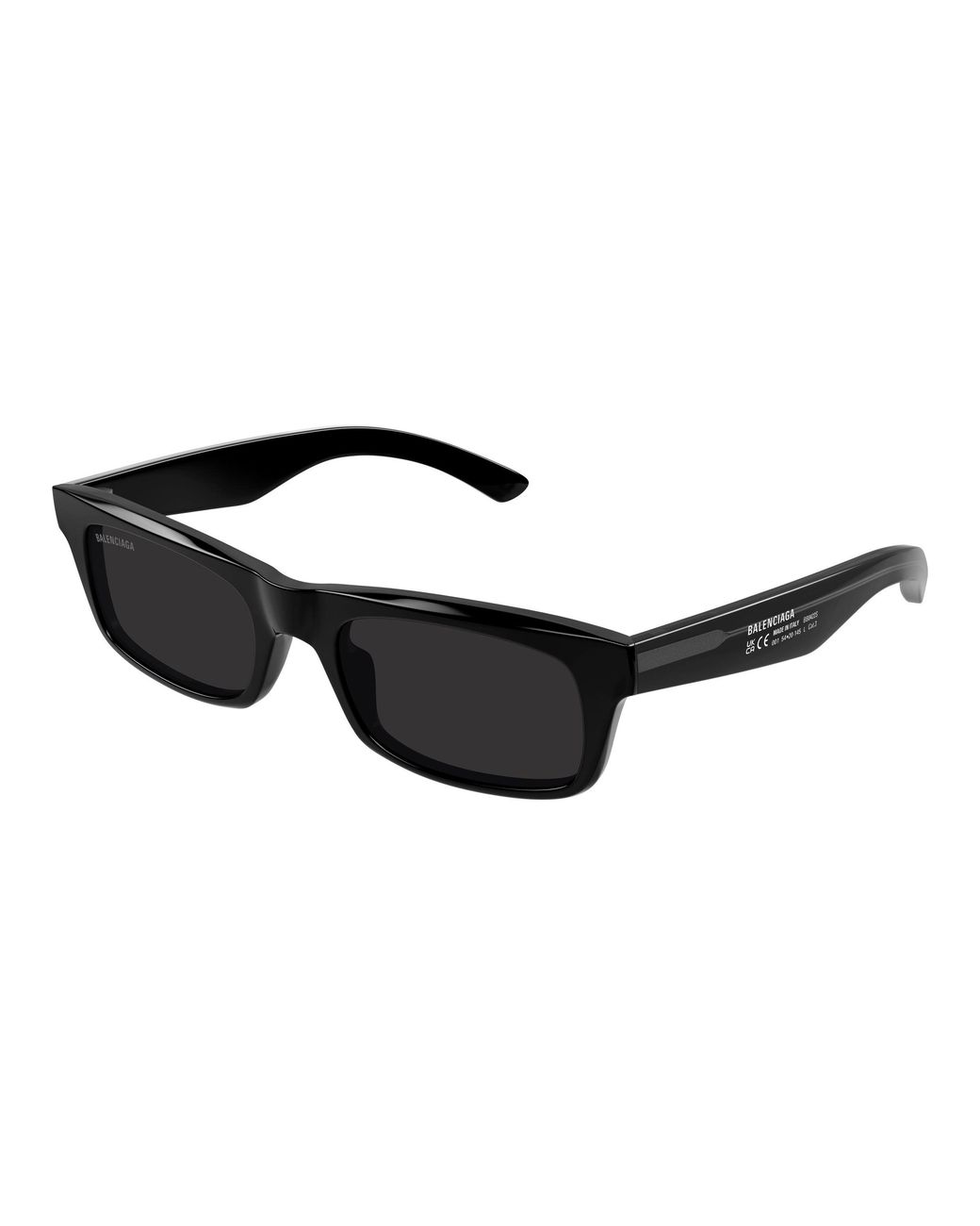 Balenciaga Black Bb0422S 001 Sunglasses Acetate Squared for men