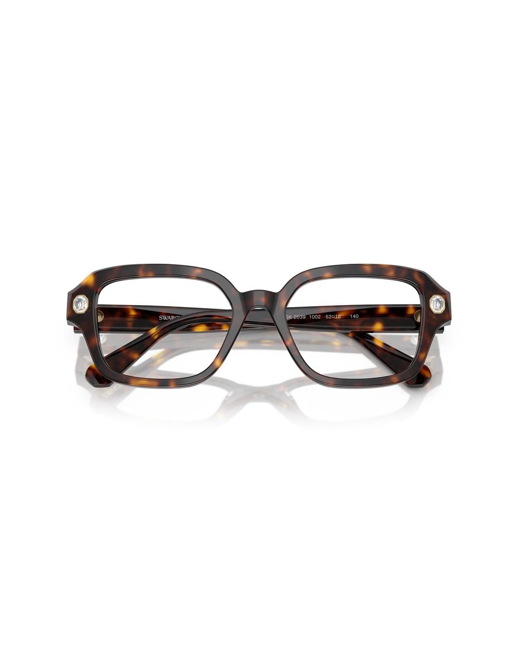 Swarovski Black Sk2039 1002 Optical Frames Acetate Pillow Normal