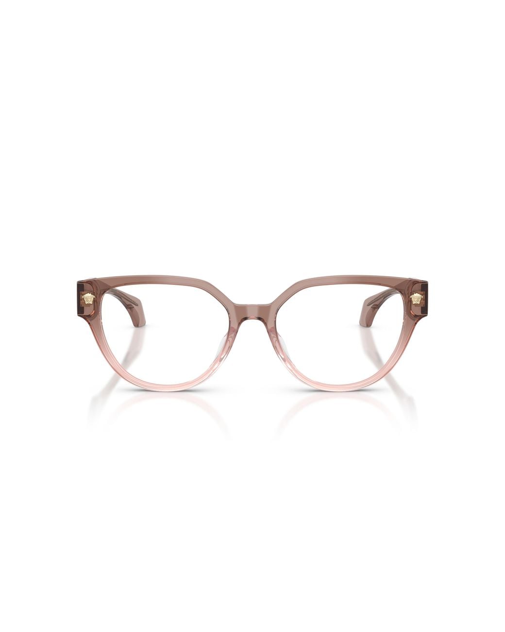 Versace Black Ve3394D 5435 Optical Frames Acetate Transparent Cat Eye Normal