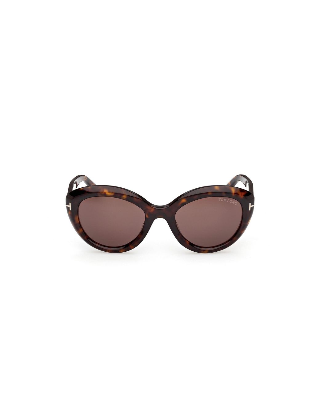 Tom Ford Black Ft1316 Stacy-02 52E Sunglasses Acetate Cat Eye Normal