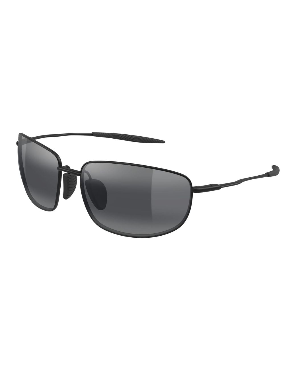 Maui Jim Black Mj0369S 001 Sunglasses Metal Squared