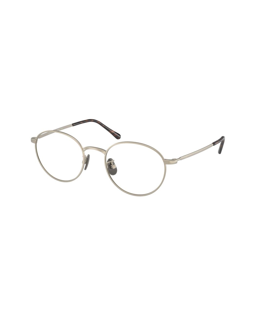 Polo Ralph Lauren Black Ph1221Td 9211 Optical Frames Titanium Round Normal