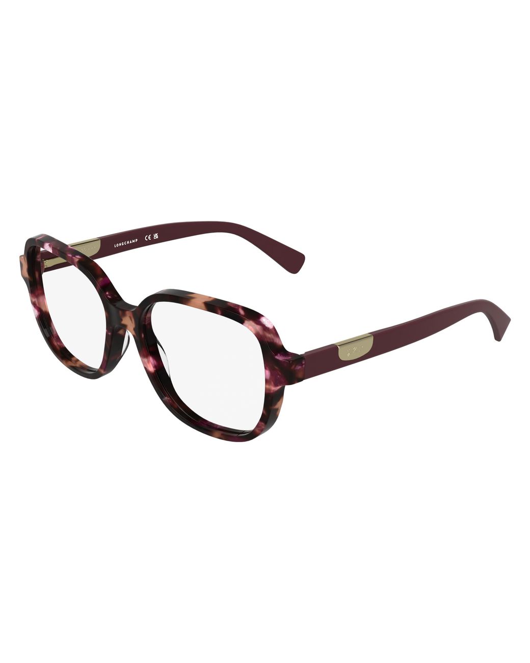 Longchamp Black Lo2784 642 Optical Frames Acetate Squared Normal