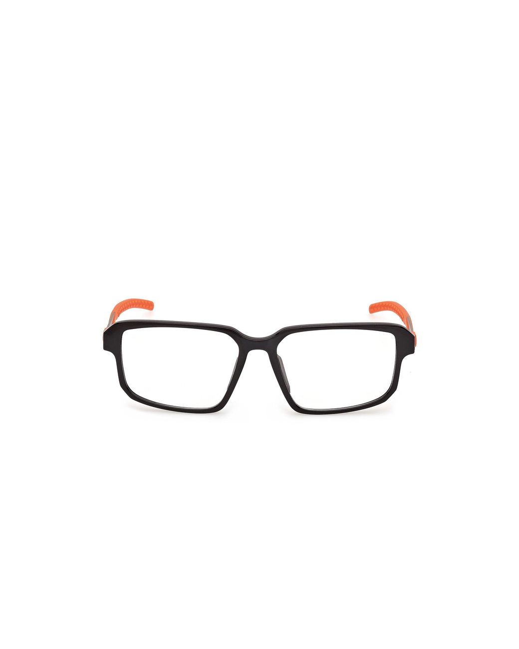 Adidas Originals Black Sp5114-H 001 Optical Frames Injected Squared Normal for men
