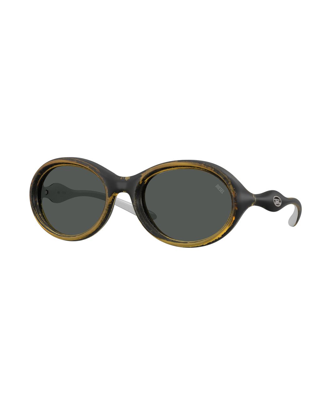 DIESEL Black Dl3009U 203087 Sunglasses Injected Round Normal