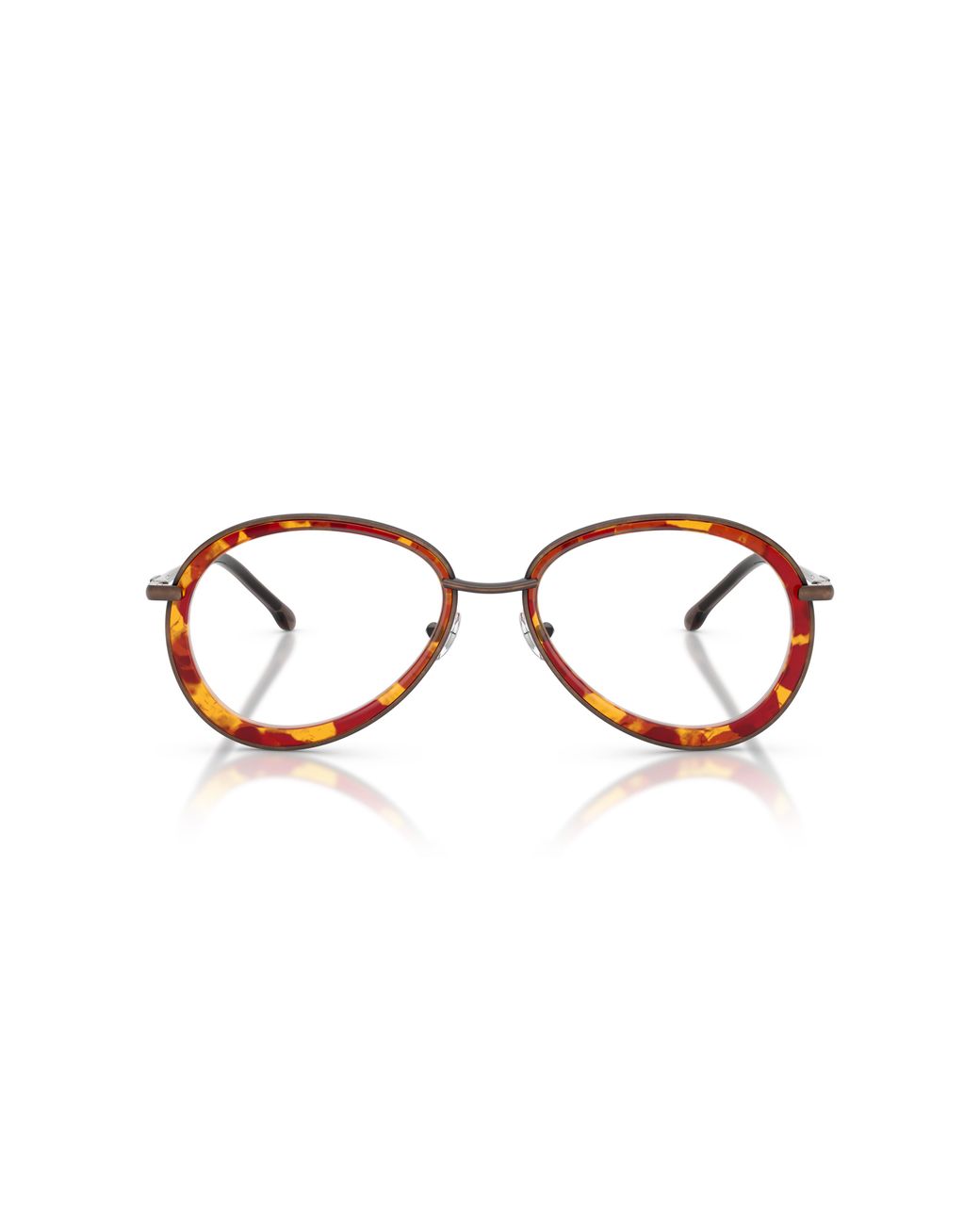 DIESEL Black Dl5007 105 Optical Frames Metal Round Normal