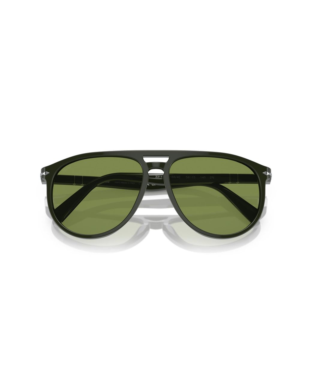 Persol Green Po3311S 11884E Sunglasses Acetate Pilot Normal